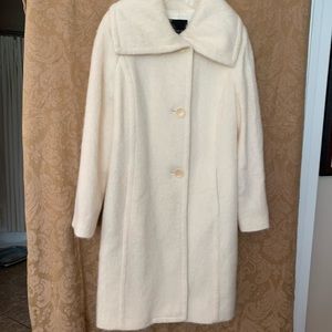 Women’s Talbots Long Off White Coat